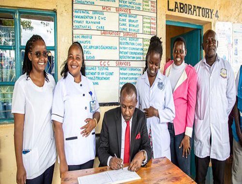 ENI Contributes Medical Equipment Worth K.sh 40 Million to Improve Healthcare in Makueni